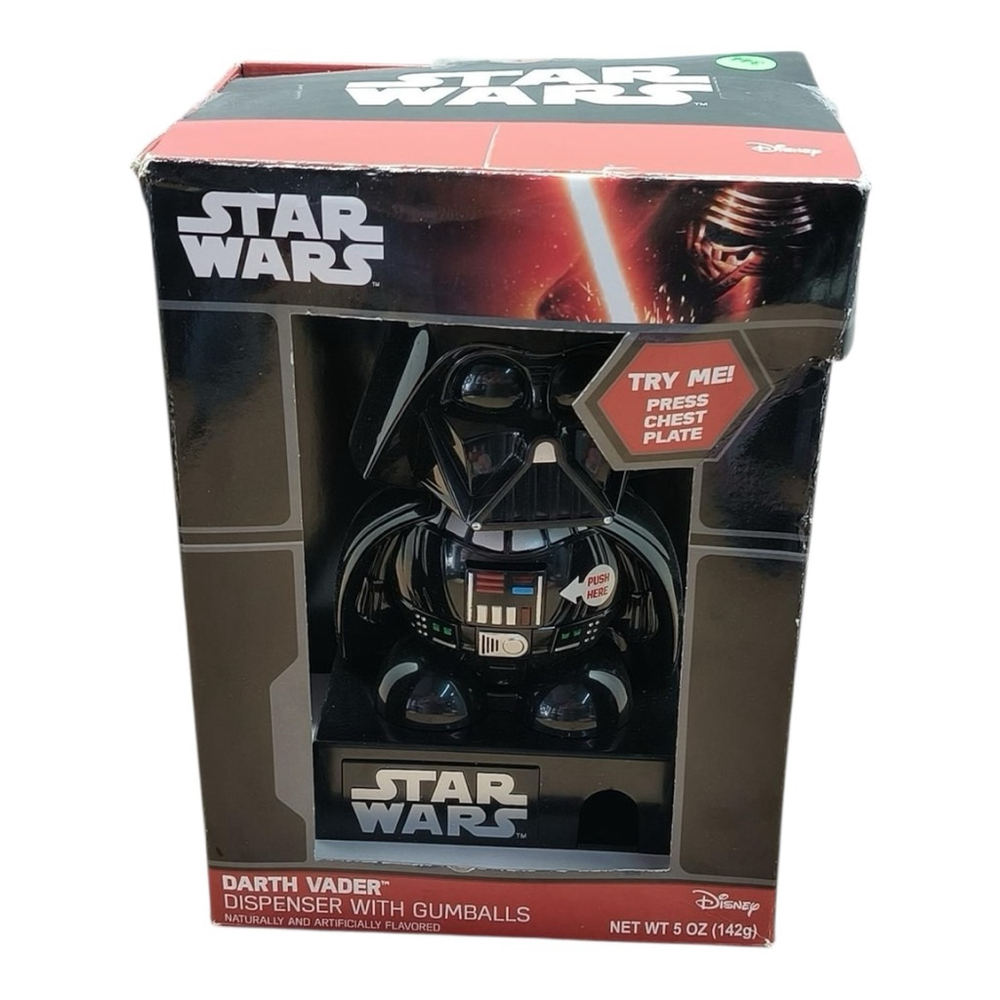 Star Wars Vintage Darth Vader Gumball Dispenser One Size Black Red